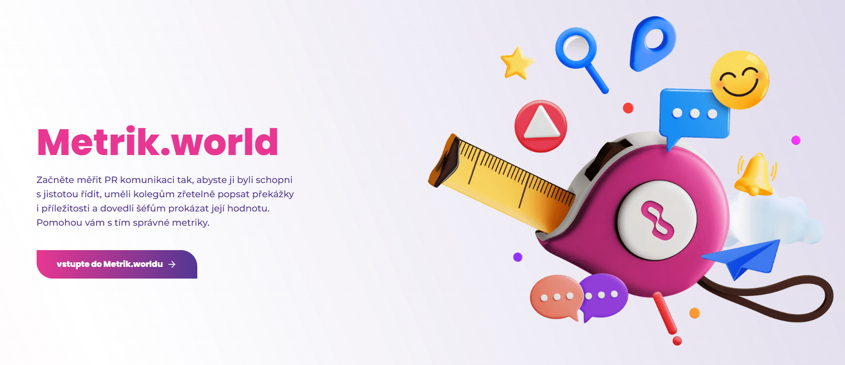 Metrik.world – interaktivní databáze metrik
